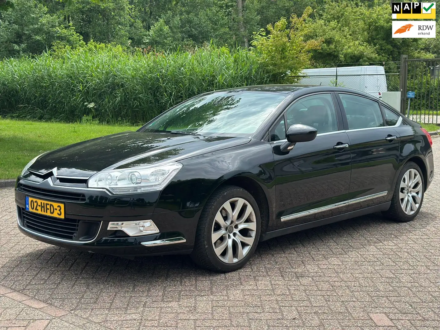 Citroen C5 3.0 V6 Exclusive/AUTOMAAT/AIRCO/CRUISE/LEDER/PARKE Schwarz - 1
