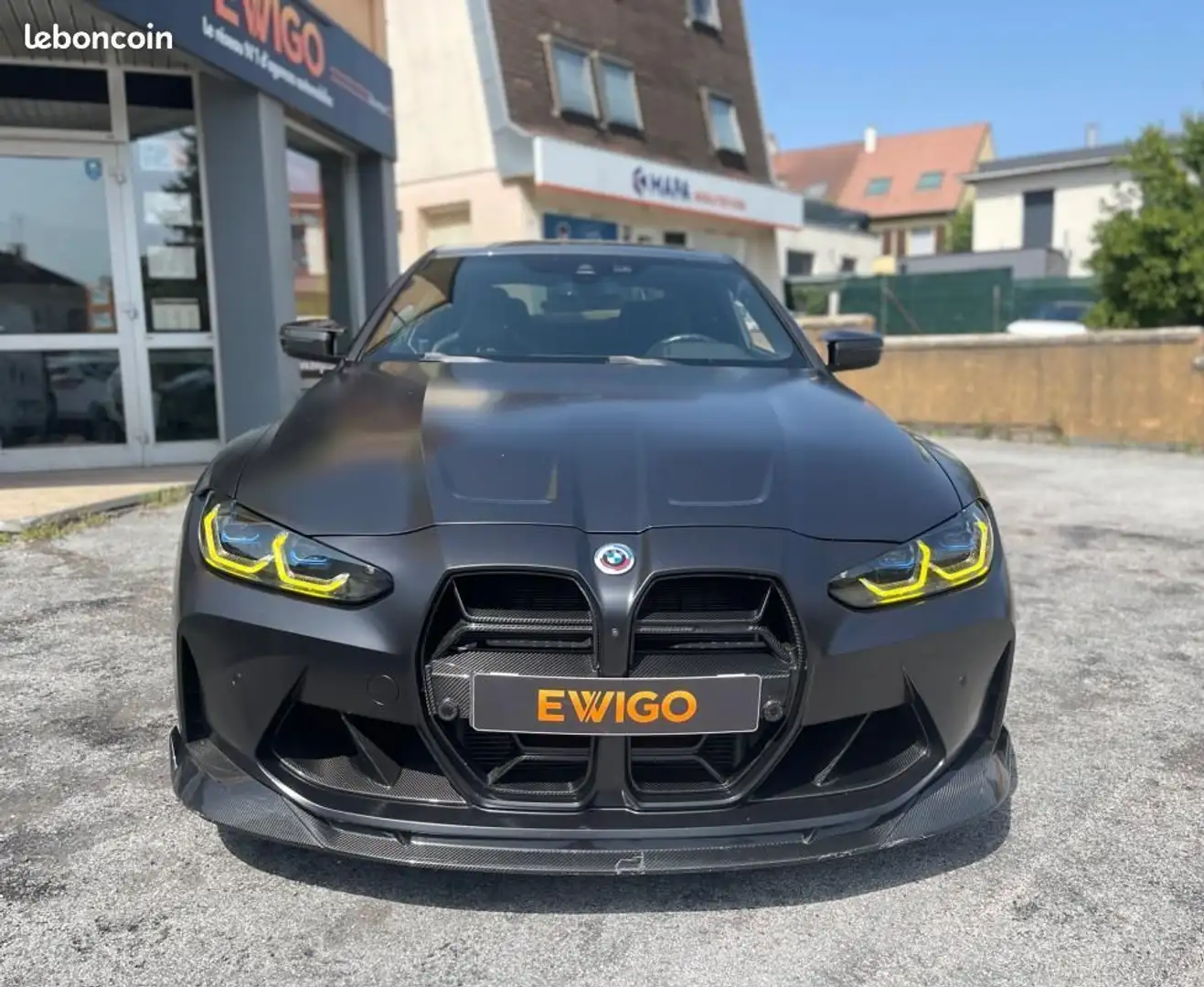 BMW M4 coupe 3.0 510 competition m xdrive bva Gris - 2