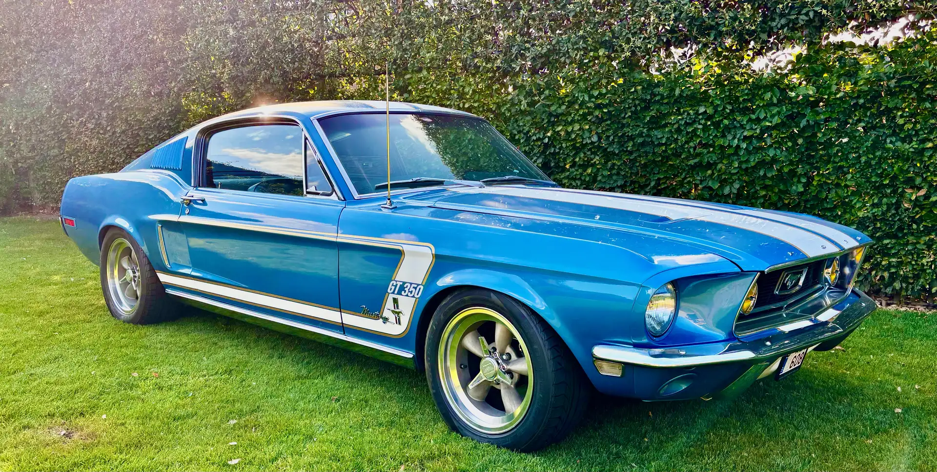 Ford Mustang fastback Blau - 1