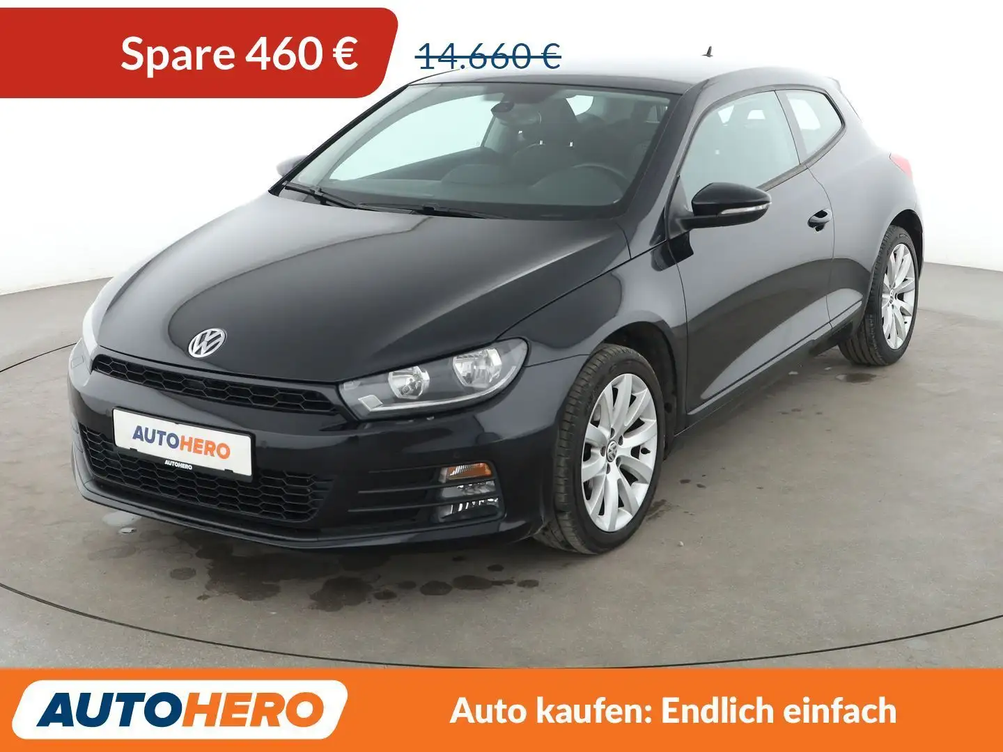 Volkswagen Scirocco 1.4 TSI BM*TEMPO*PDC*SHZ*KLIMA*ALU* Schwarz - 1