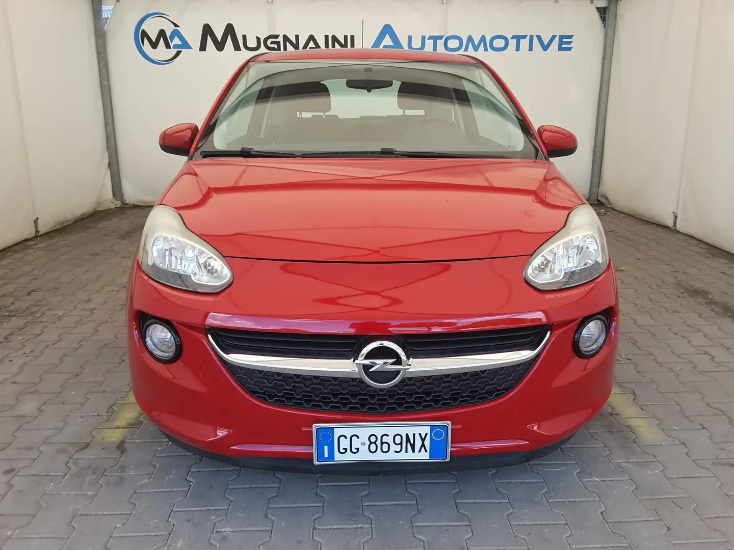 Opel Adam 1.2 70cv Glam *solo 59.500 Km* Rosso - 1