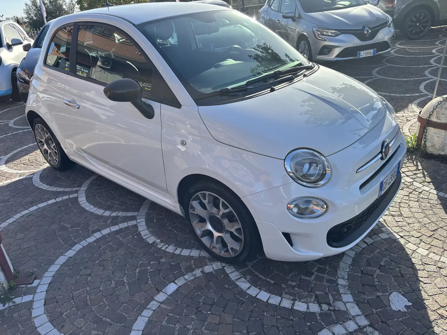 Fiat 500 1.0 hybrid Connect  70cv( nessun obbligo) Bianco - 2