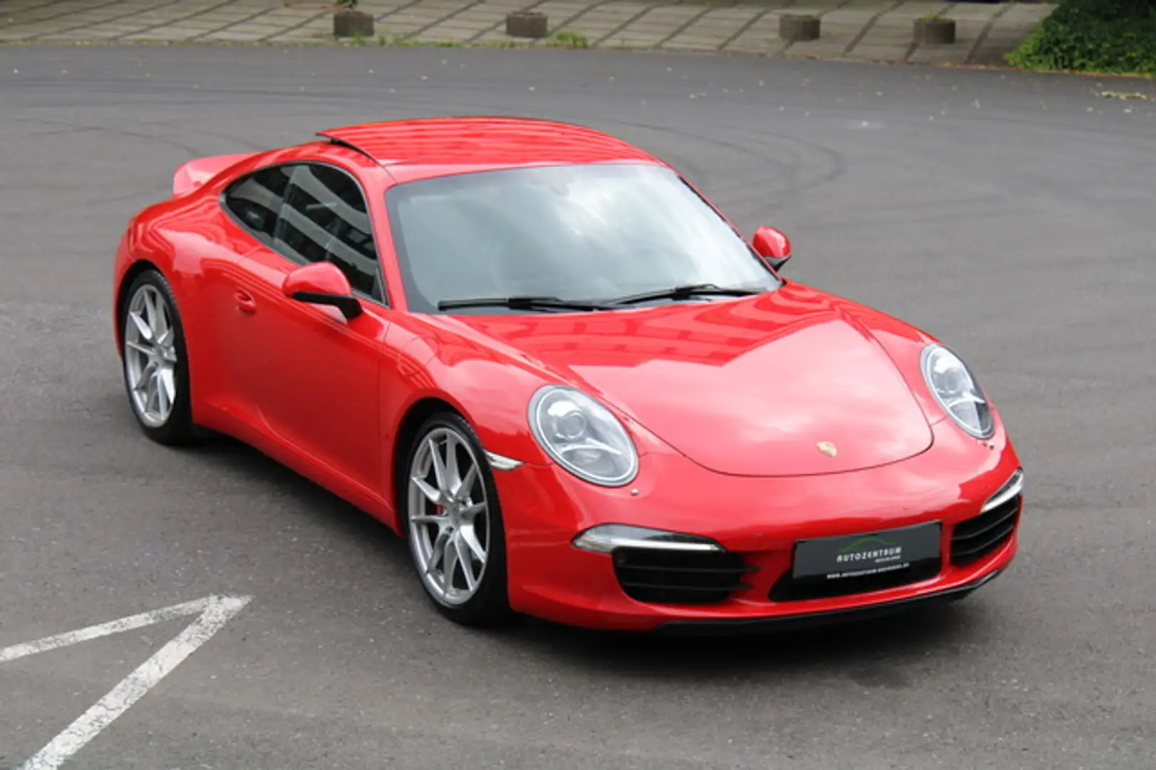 Porsche 991 Carrera S PDK Burmester/Chrono/Klappe/18-Weg Rot - 1