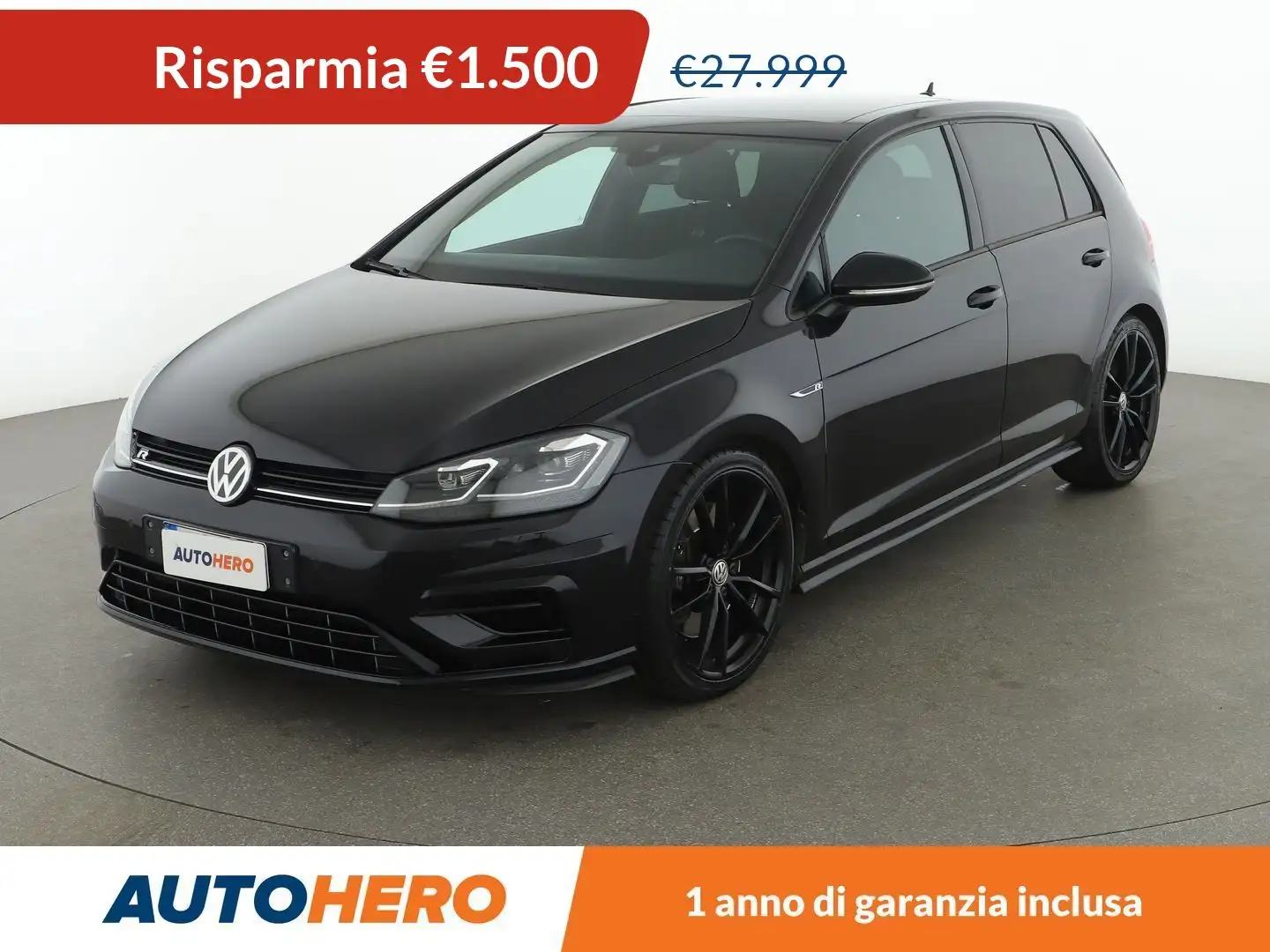 Volkswagen Golf GTI 2.0 TSI R BlueMotion 4Motion Nero - 1