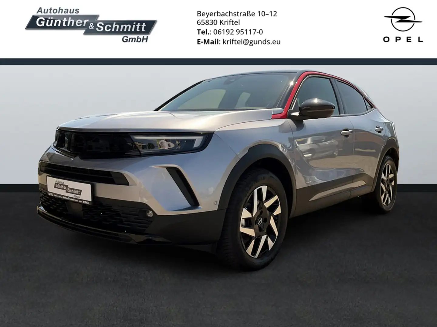 Opel Mokka 1.2 GS Line PDC SITZHEIZUNG NAVI Gris - 1