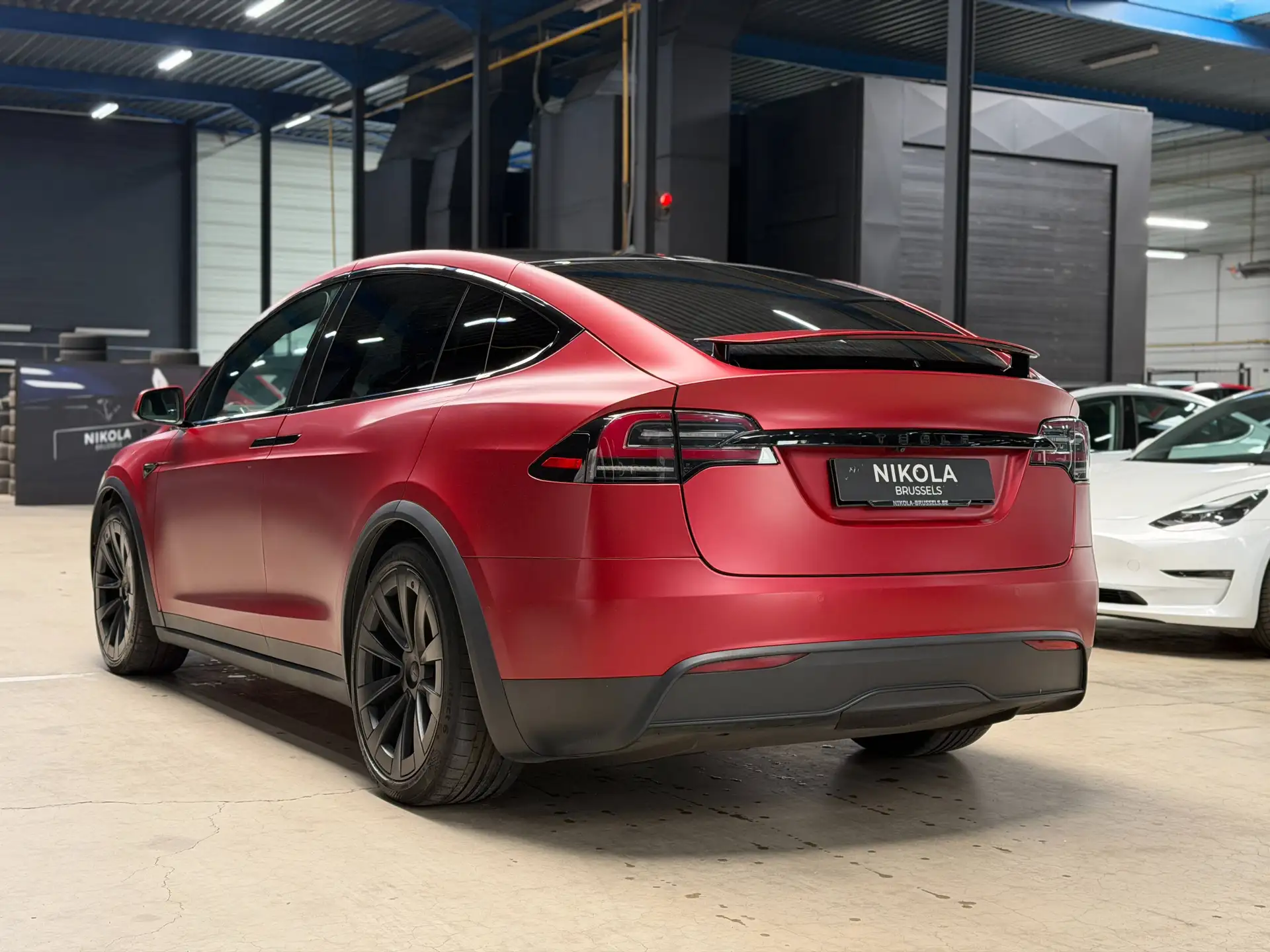 테슬라 Tesla Model X E 750 kW 2022 빨강 사진 7