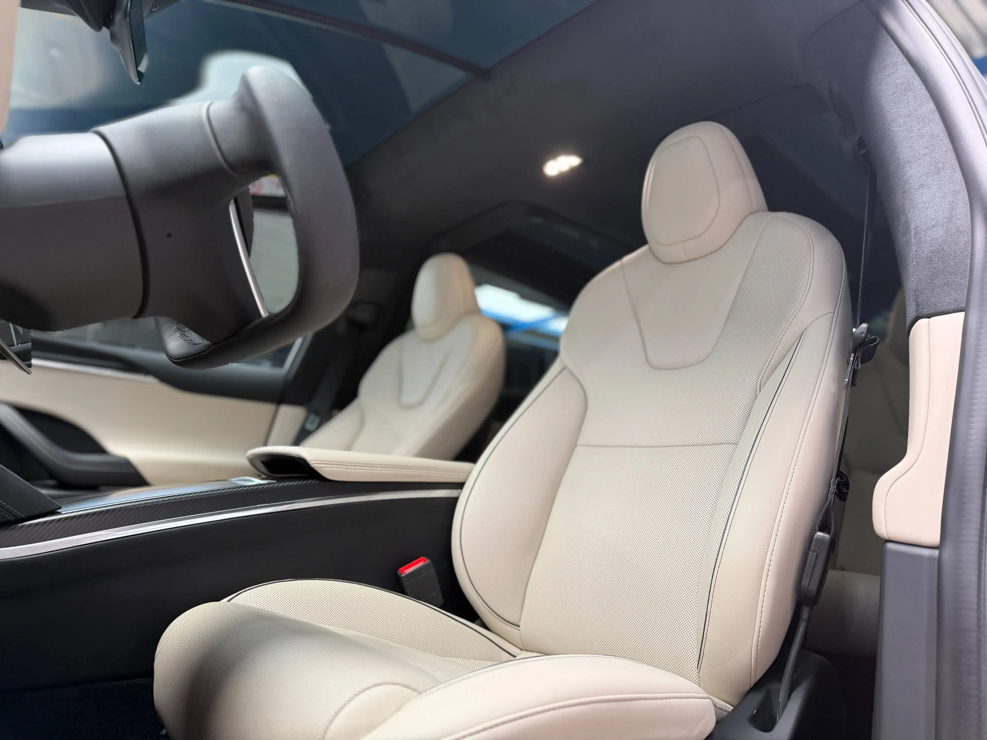 Tesla Model X PLAID - FULL WRAP SATIN RED - ENHANCED AUTOPILOT - 6 SEATS - 1.020HP - 22inch WHEELS — photo 12