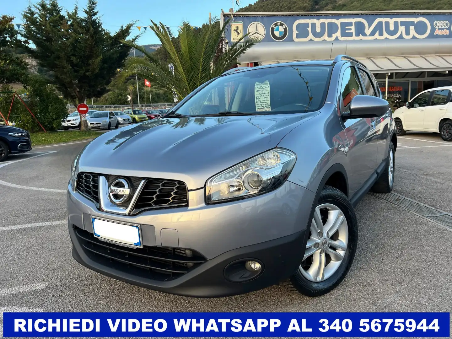 Nissan Qashqai+2 2.0 dCi DPF Tekna UNICO PROPRIETARIO Grigio - 2