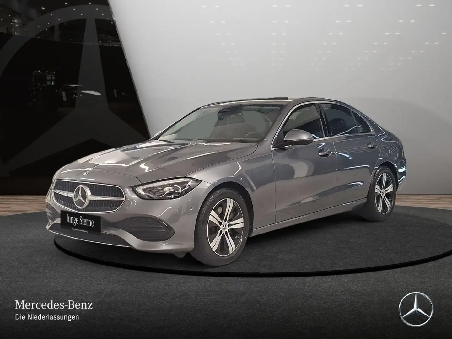 Mercedes-Benz C 200 AVANTG+AHK+LED+STHZG+KAMERA+TOTW+KEYLESS+9G Grau - 2