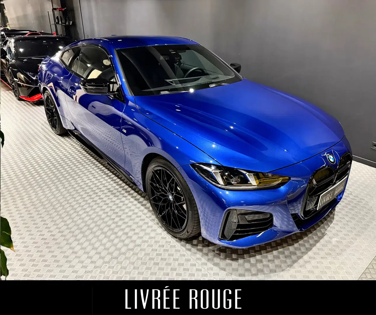 BMW 430 430i Coupe xdrive MSport Pro auto Bleu - 2