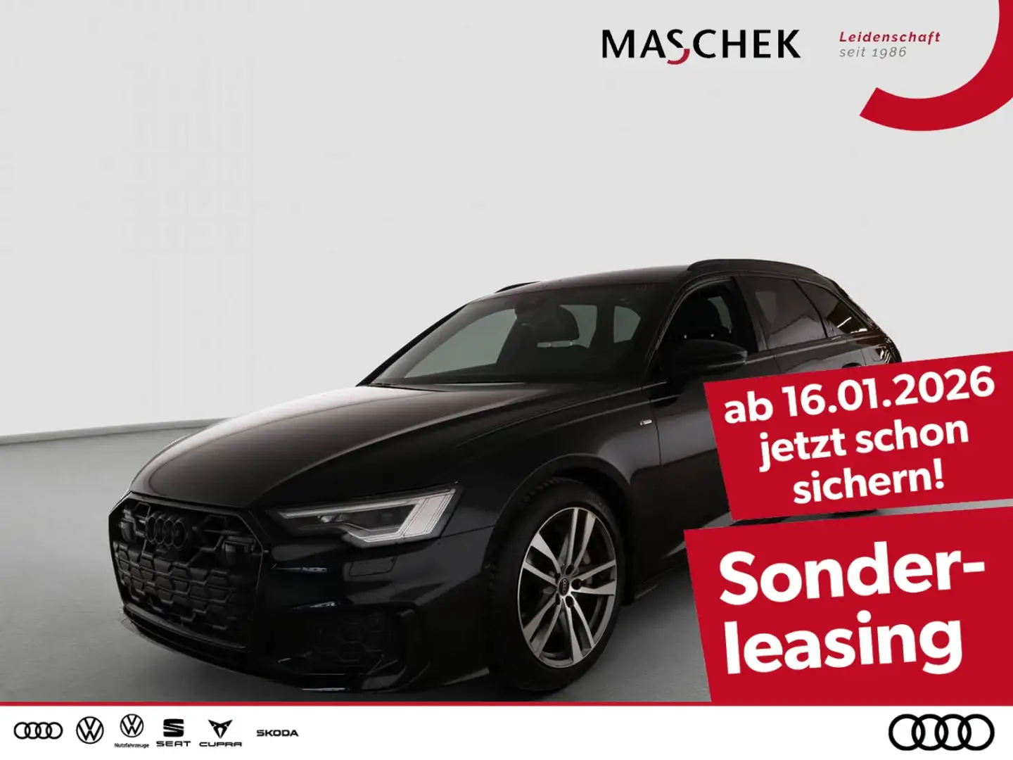 Audi A6 Avant TFSIe S line BlackEd Matrix HUD Memory Schwarz - 1