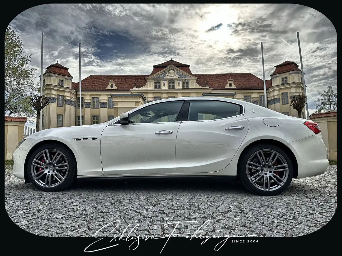 Maserati Ghibli |Diesel|Carbon|H/K|Brembo|DAB+|Carplay White - 2