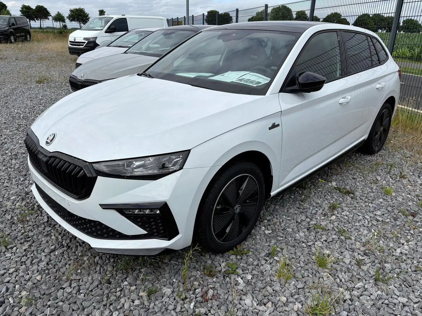 Skoda Scala Monte Carlo 1.0 TSI 115PS DSG, MOON-WHITE MET, ... Weiß - 1