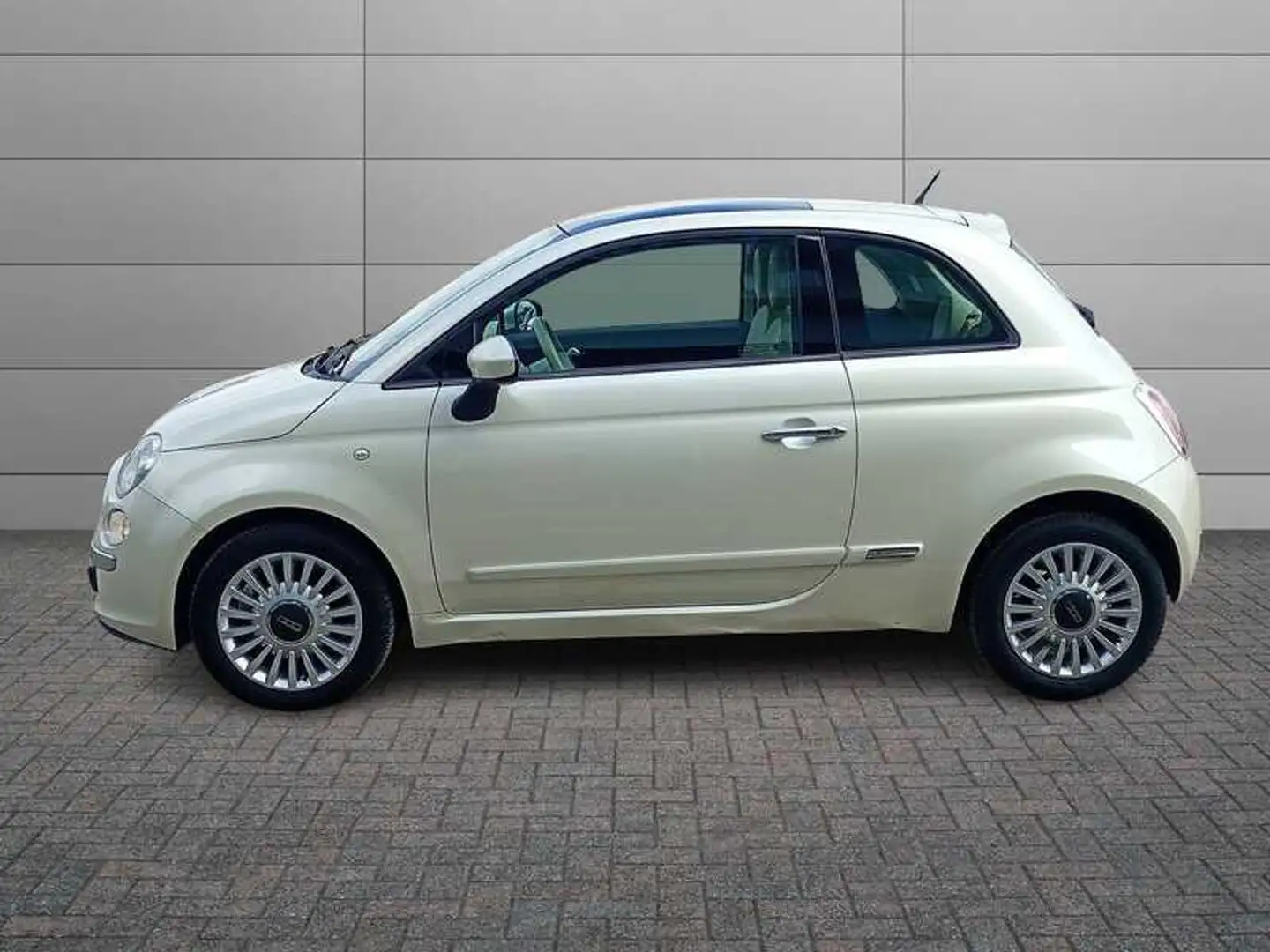 Fiat 500 1.2 Lounge 69 CV Weiß - 2