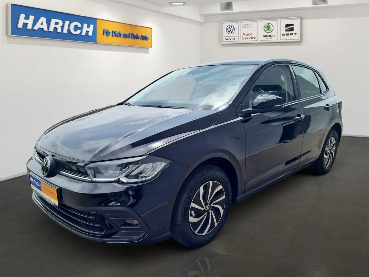 Volkswagen Polo 1.0 TSI LED PDC V+H R.KAMERA SHZ MIRRORLINK Noir - 1
