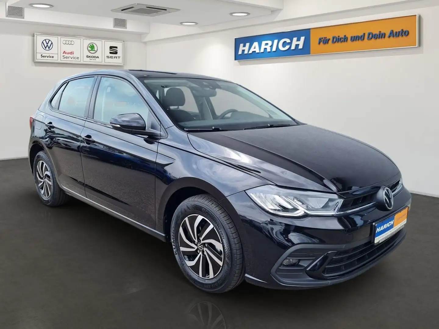 Volkswagen Polo 1.0 TSI LED PDC V+H R.KAMERA SHZ MIRRORLINK Noir - 2