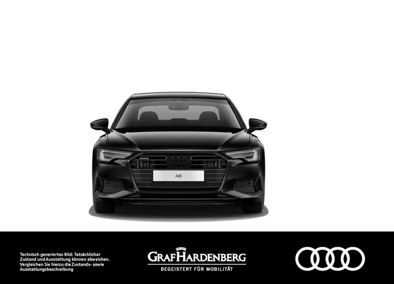 Audi A6 Lim. 55 TFSI quattro S line LED Navi HuD ACC Noir - 2