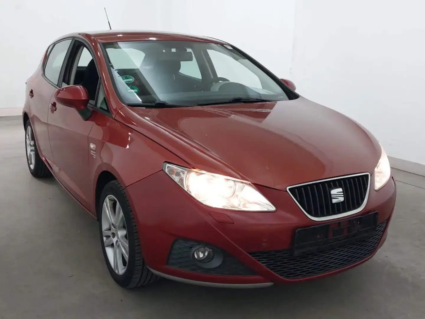 SEAT Ibiza Sport/2.Hand/Tempomat/PDC/Sitzheizung/Klimaautomat Piros - 2