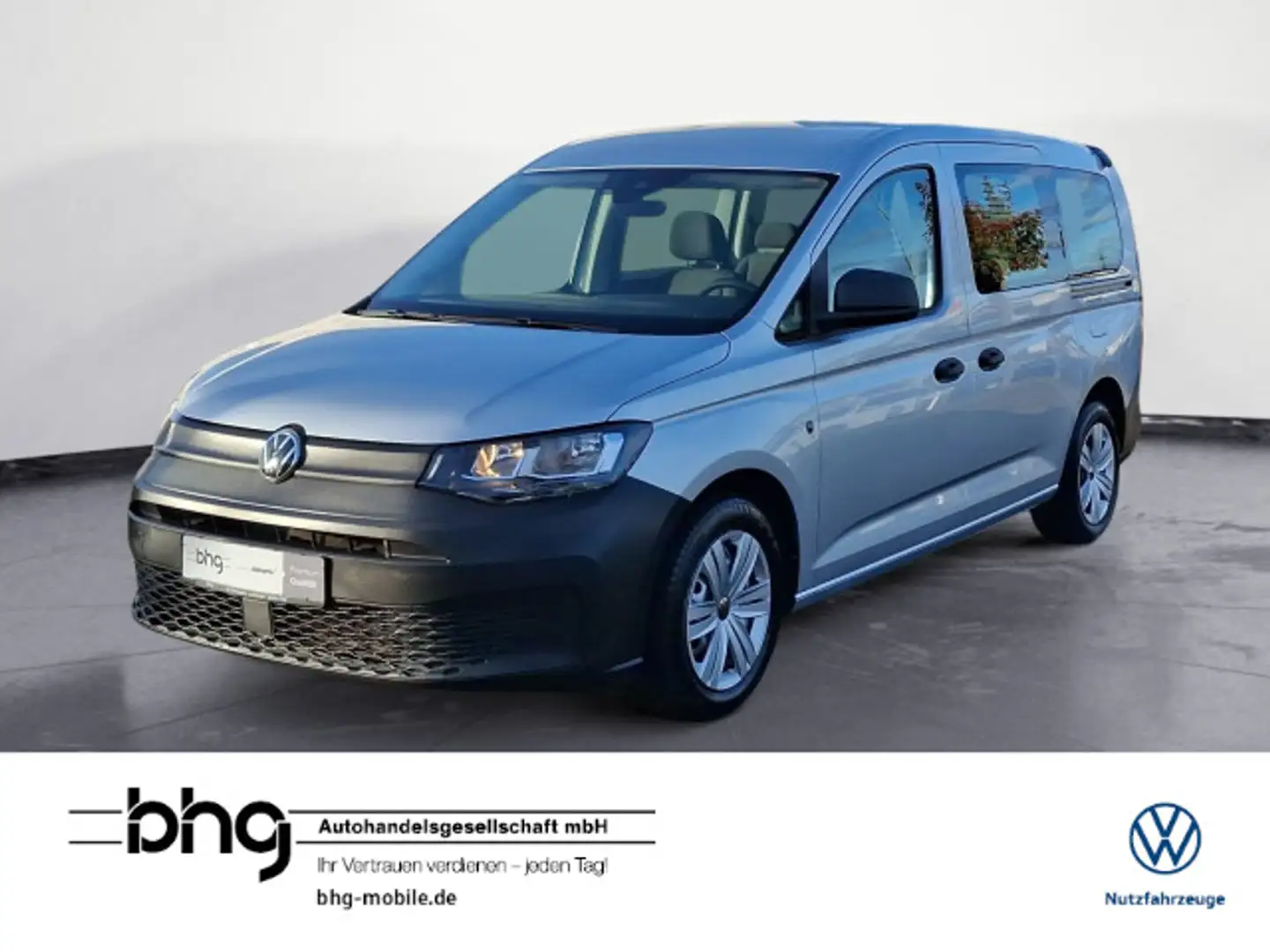 Volkswagen Caddy Kombi 2.0 TDI BMT Navi connect Parkpi Argent - 1