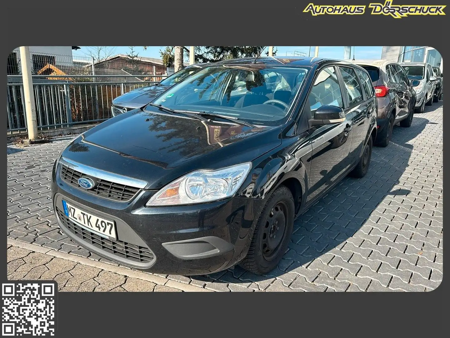 Ford Focus Turnier Concept 1.6D Klima 8-fach 1.HAND Zwart - 1