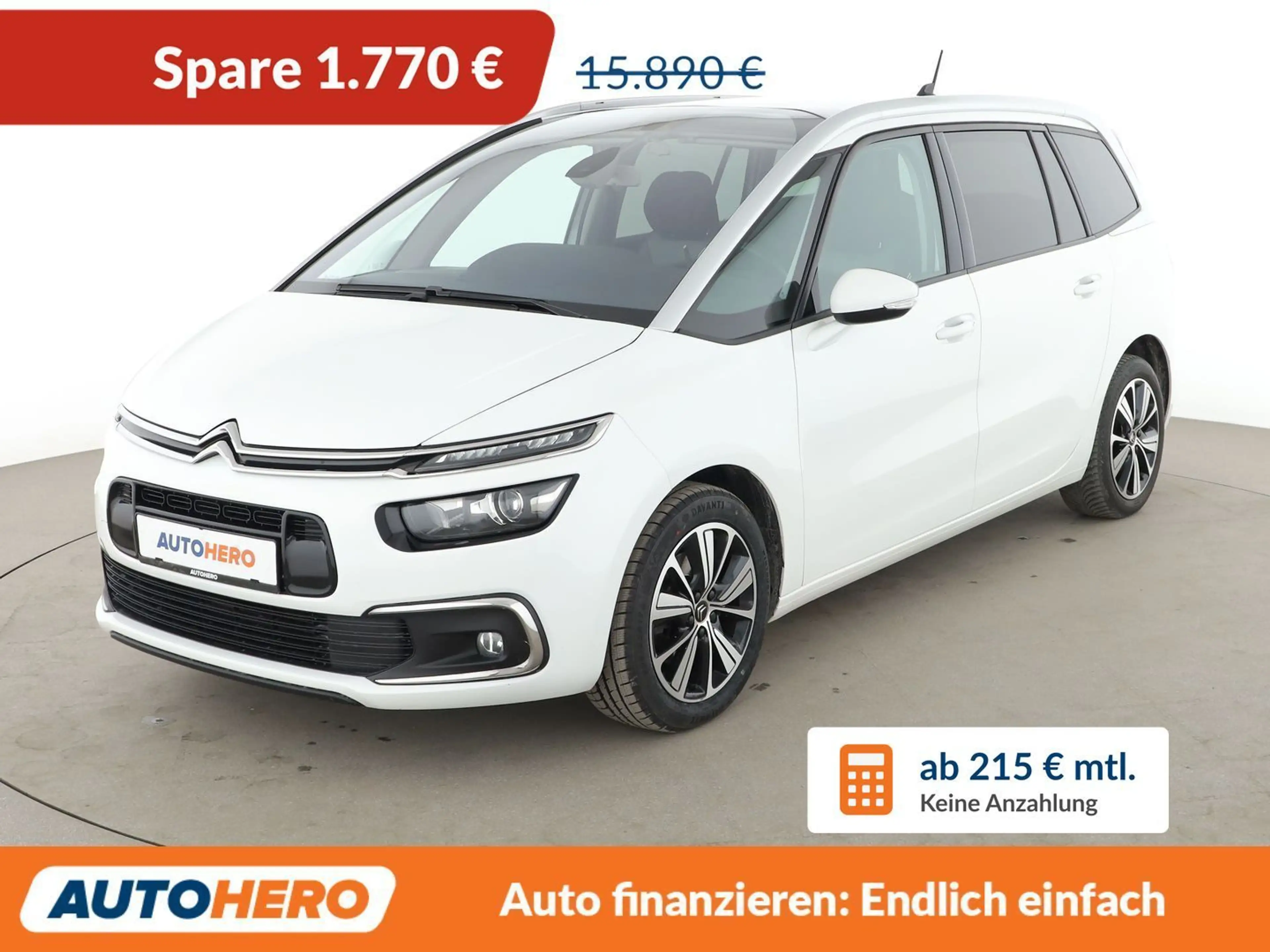 Citroen C4 Picasso 2.0 Blue-HDi Selection Aut.*NAV*TEMP*CAM*PDC*AHK*