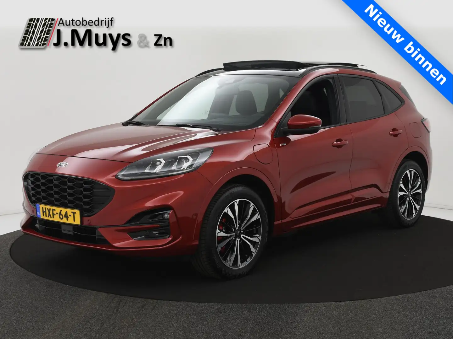 Ford Kuga 2.5 PHEV 225PK ST-Line X PANODAK|ACC|BLIS|HEAD-UP| Rood - 1