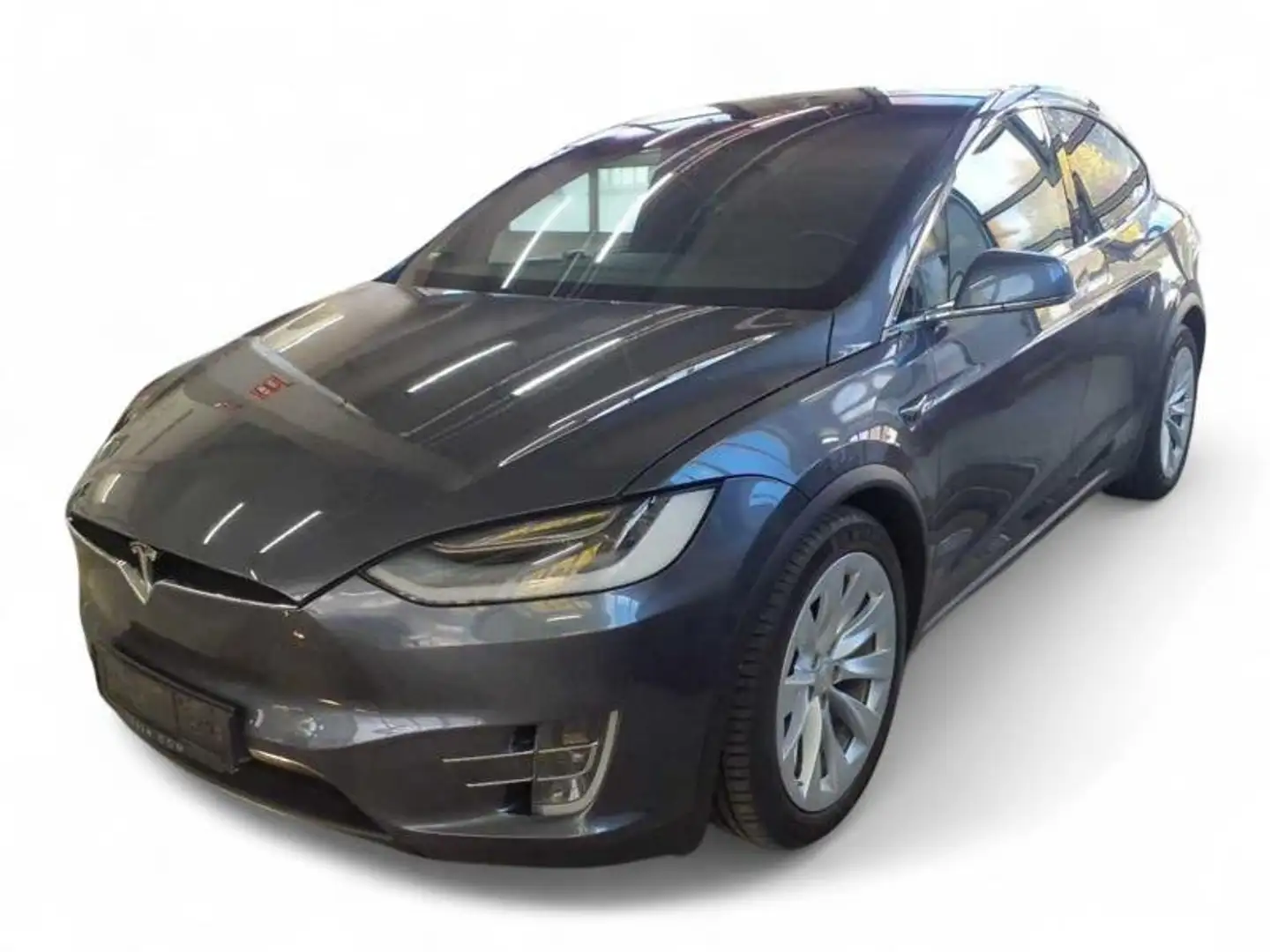 Tesla Model X Long Range Plus AWD 7-Sitzer/Autopilot 3 Gris - 1