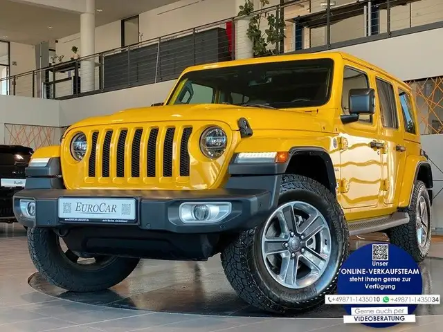 Jeep Wrangler 2.0 T-GDI Unlimited Sahara Navi LED Kam