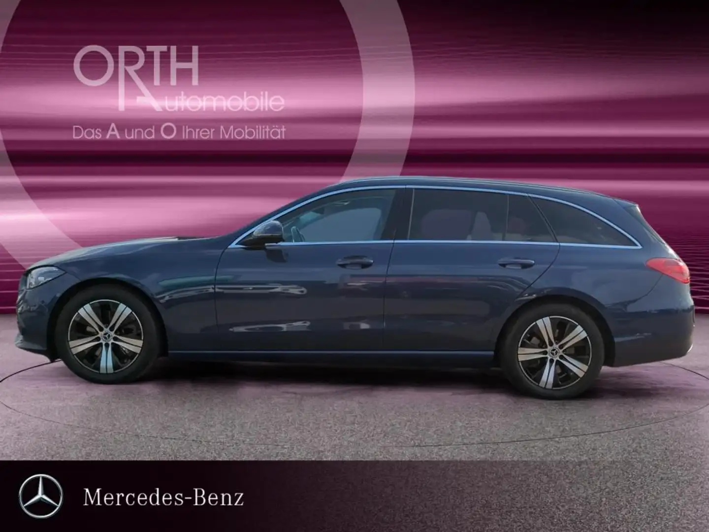 Mercedes-Benz C 220 dT 4M STAND-HZG NAVI SHZ LED HIGH-END-PAK Bleu - 2