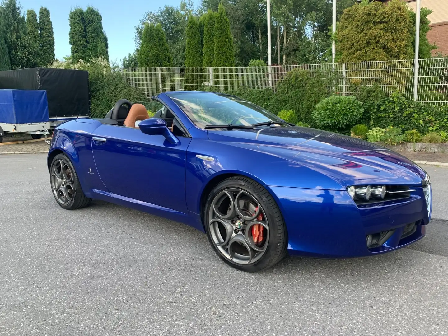 Alfa Romeo Spider 1.8 16V TBi*Navi*Xenon*1 Hand*Leder*19 Zo Blue - 1
