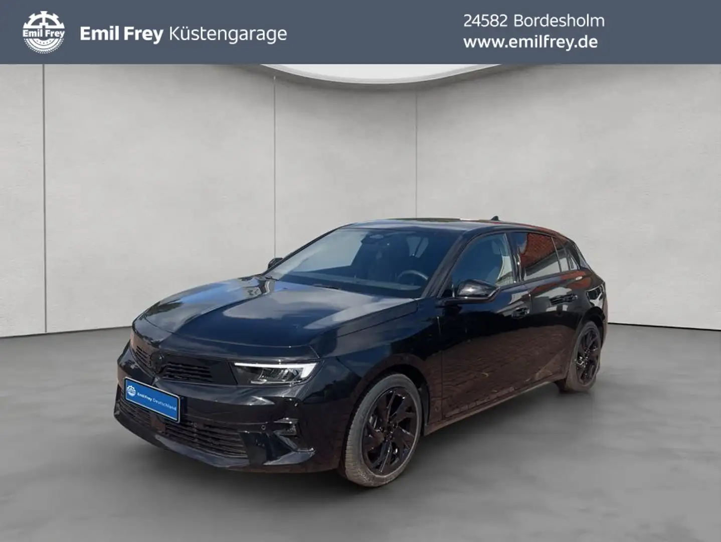 Opel Astra 1.2 Turbo Automatik GS NAVI AHK 360° HUD Schwarz - 1