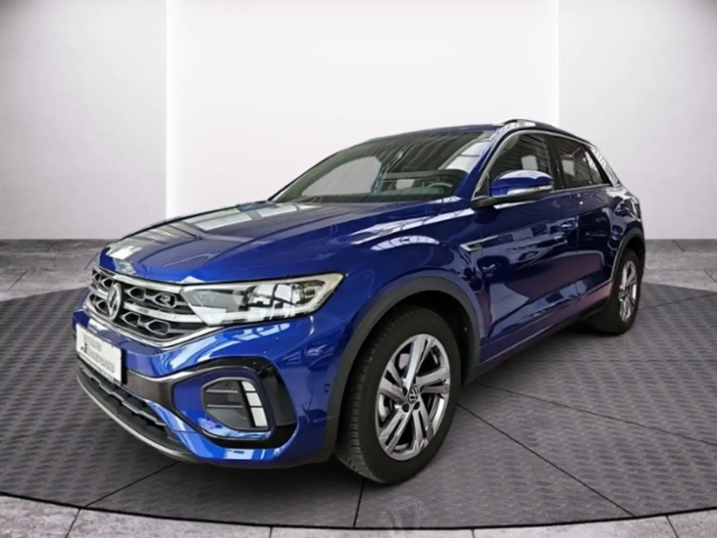 Volkswagen T-Roc 1.5 TSI DSG R-Line AHK KLIMA NAVI TOP-SPORTSITZE Blau - 2