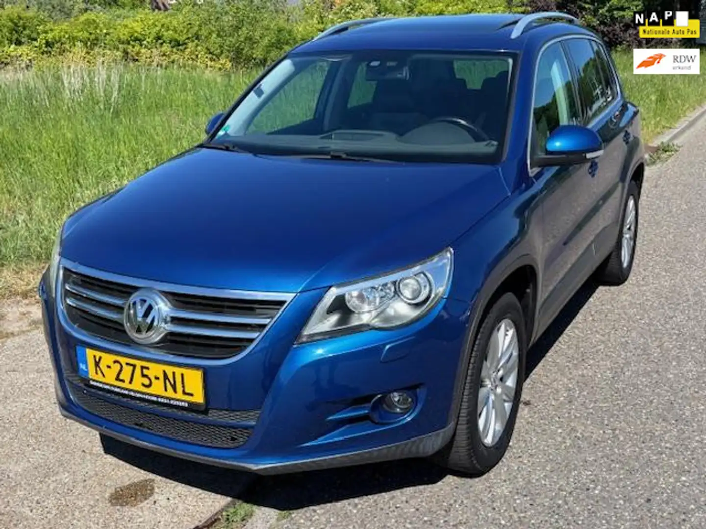 Volkswagen Tiguan 1.4 TSI Trend&Fun 4Motion ECC Audio-CD/Navi Cruise Azul - 1