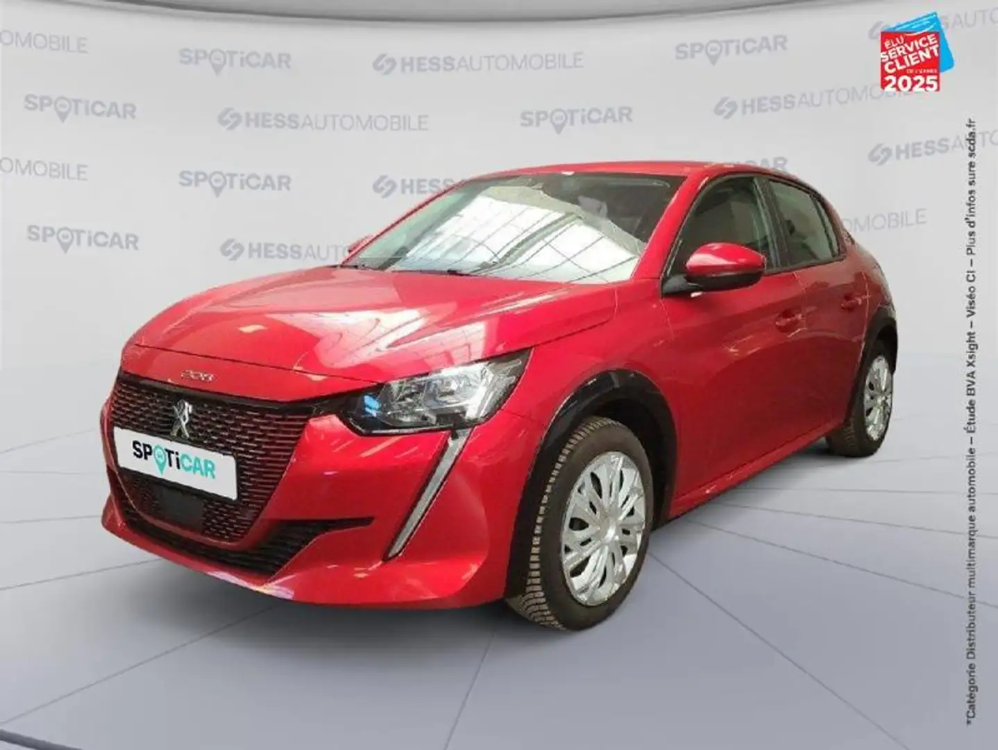 Peugeot e-208 e-208 136ch Active Rouge - 1