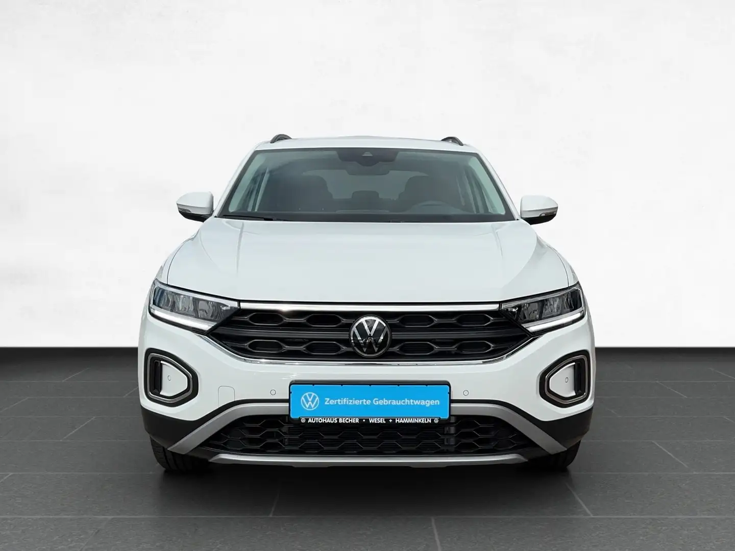 Volkswagen T-Roc Life 1.5 TSI DSG /AHK/Rückfahrk/Sitzhz/LED Weiß - 2
