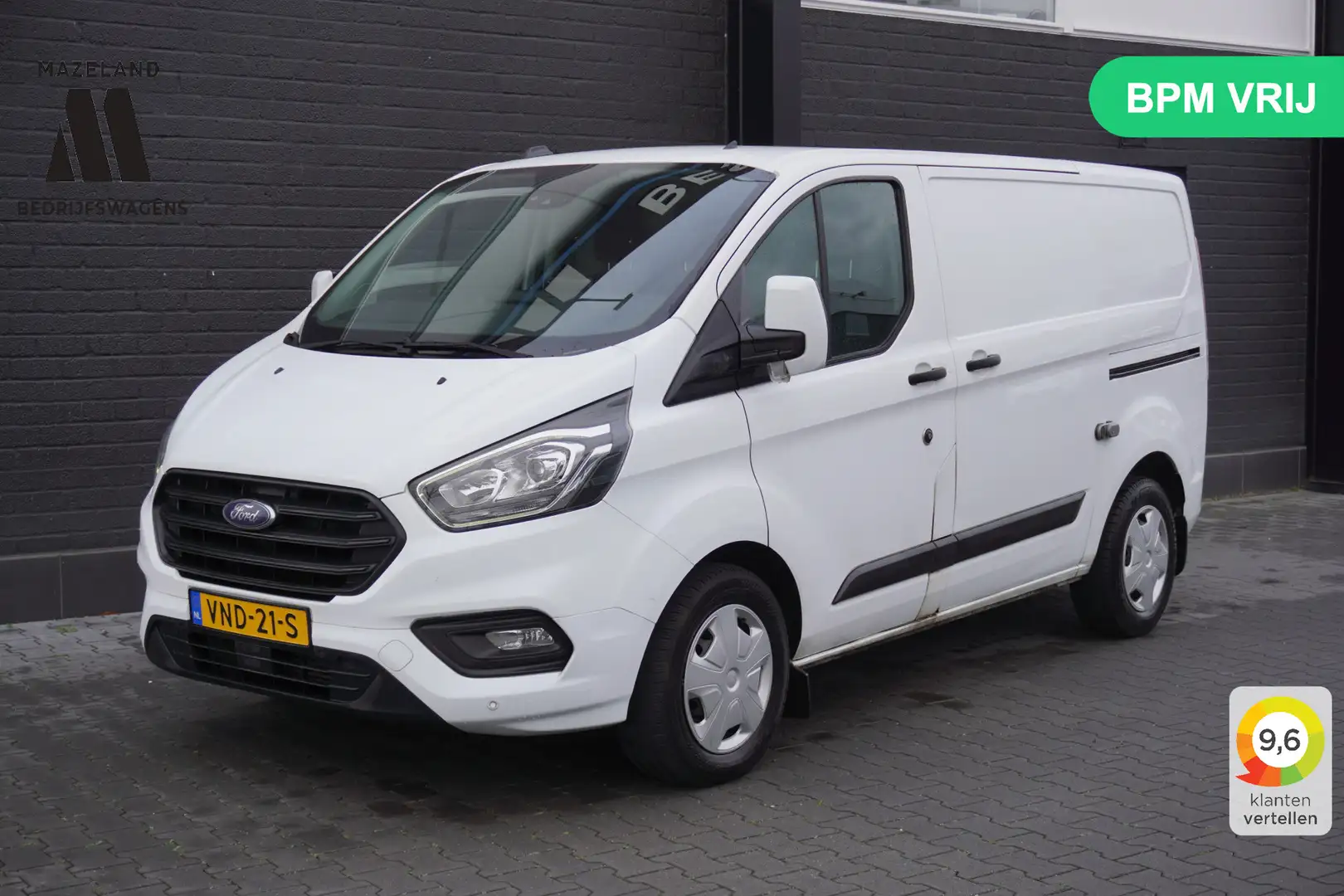 Ford Transit Custom 2.0 TDCI 130PK Automaat 2x Schuifdeur EURO 6 - Air bijela - 1