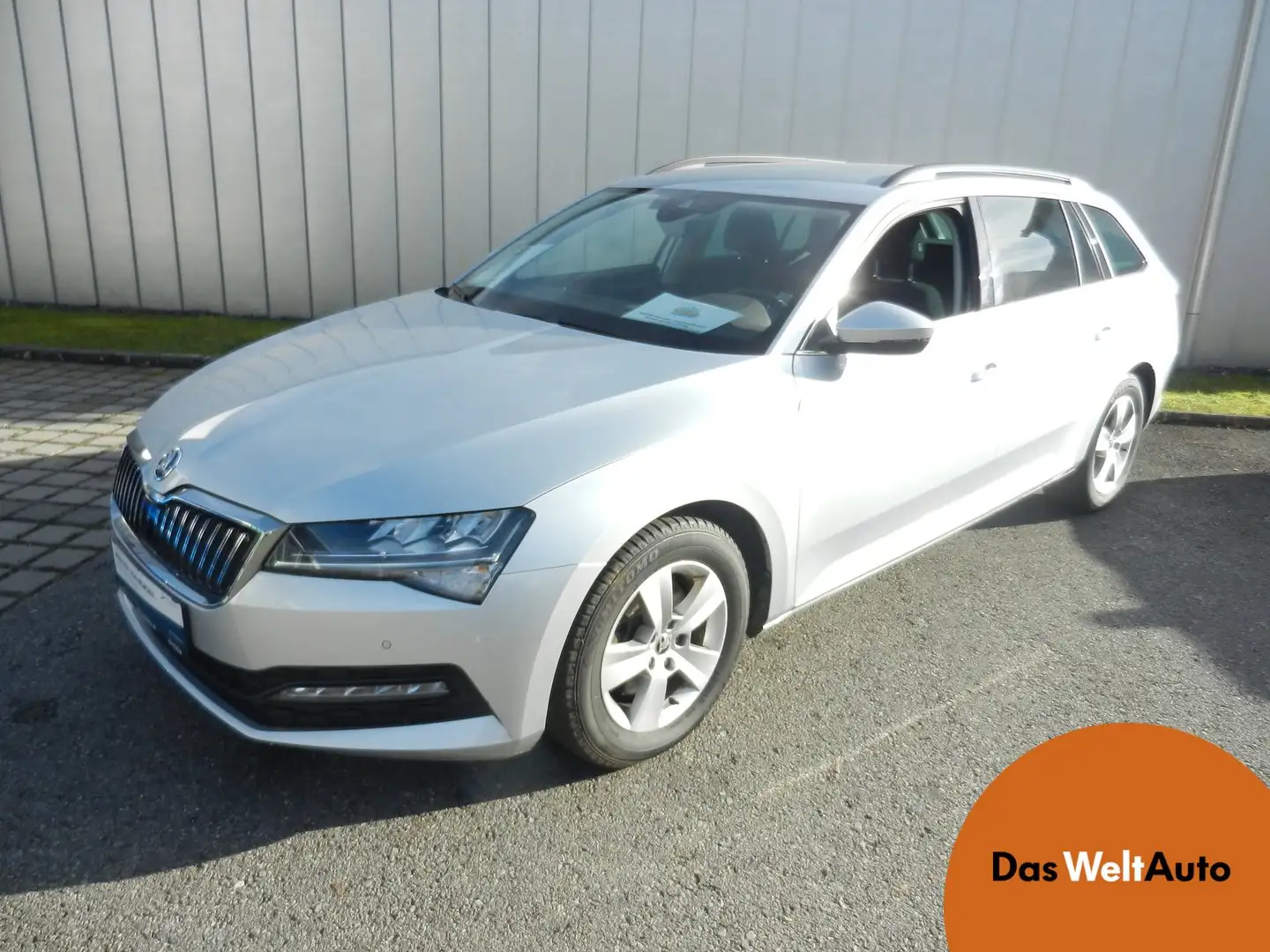 Skoda Superb Ambition TDI DSG Argent - 1