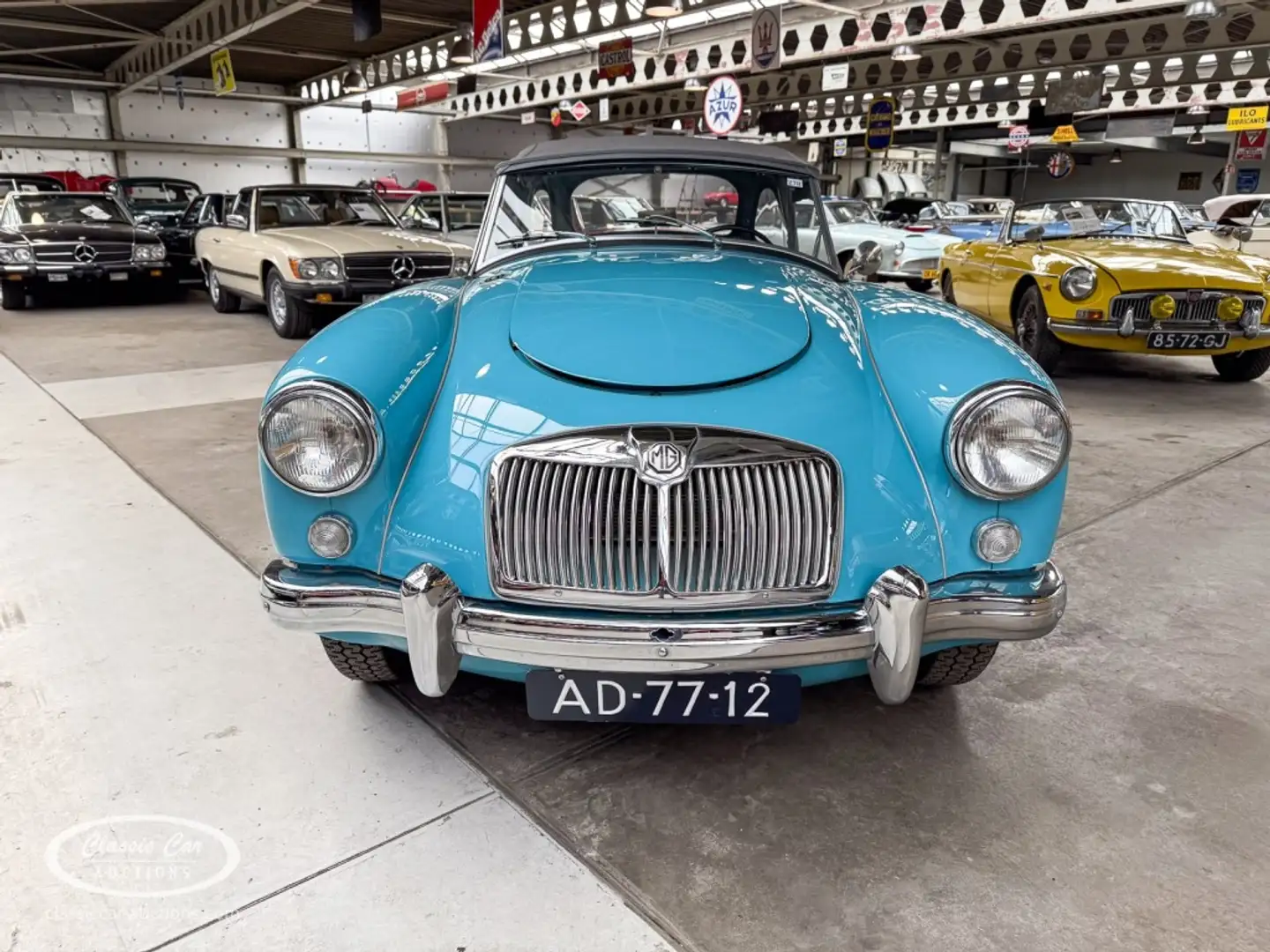 MG MGA Convertible  - ONLINE AUCTION Modrá - 2