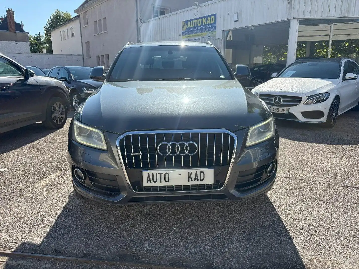 Audi Q5 V6 3.0 TDI 245 Quattro S Line S tronic 7 Gris - 2