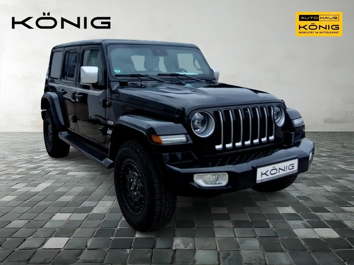 Jeep Wrangler Sahara Irmscher Carplay*PDC v/h*Klima Negro - 2