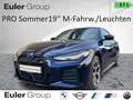 BMW i4 M-PRO Sommer19'' M-Fahrw./Leuchten/Lenk ParkAss+ H Blauw - thumbnail 1
