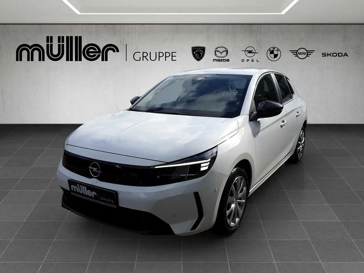 Opel Corsa 5-Türer 1.2 Start/Stop Weiß - 1