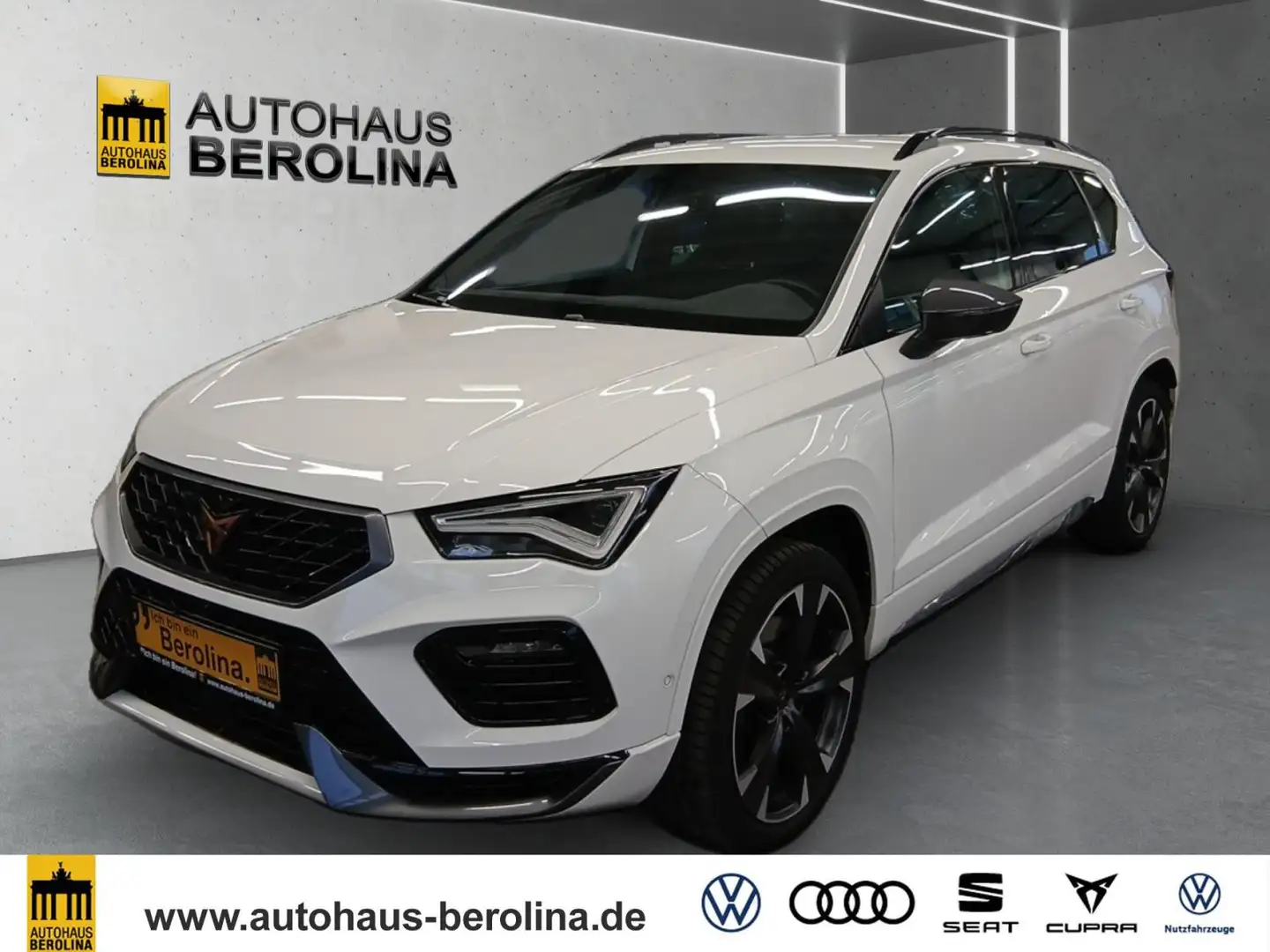CUPRA Ateca 2.0 TSI 4D VZ DSG *GRA*R-CAM*NAV*LED*SHZ* Weiß - 2