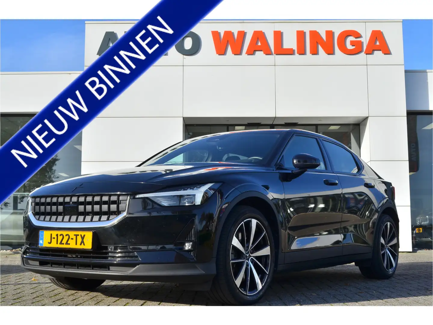 Polestar 2 Long Range Dual Motor Launch Edition 78kWh SOH 93. Noir - 1
