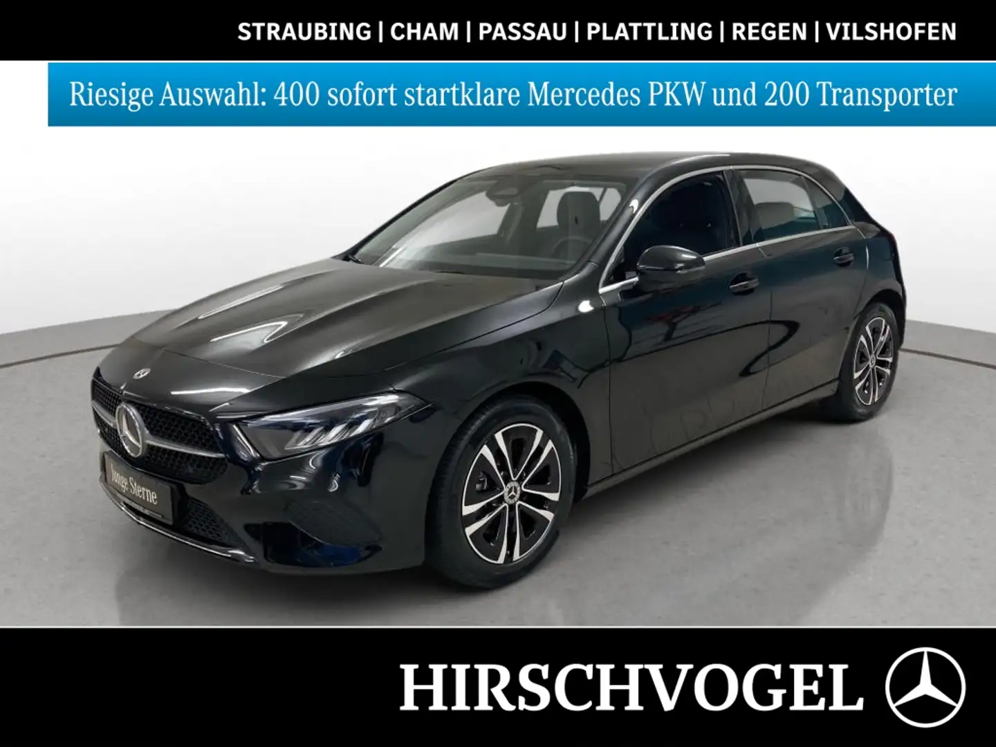 Mercedes-Benz A 180 Progressive+MBUX+Navi-Prem+LED+Kam+PDC+SHZ Schwarz - 1