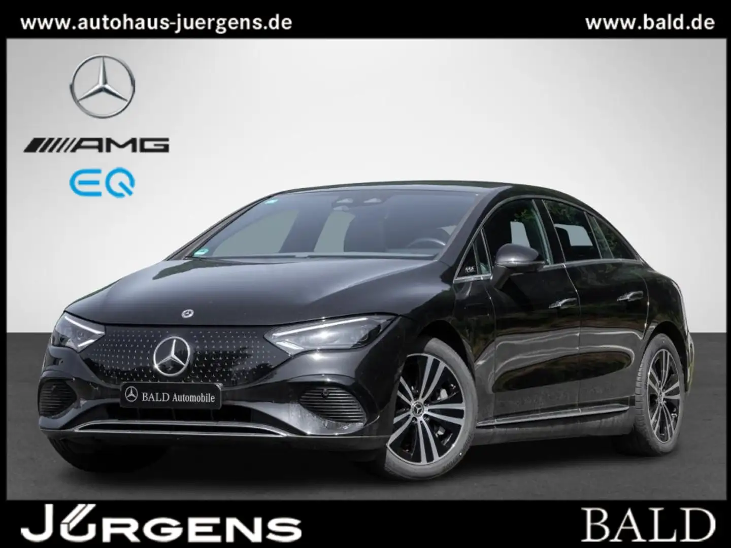 Mercedes-Benz EQE 300 Electric-Art/Digital/Pano/Burm3D/360/Mem Schwarz - 2