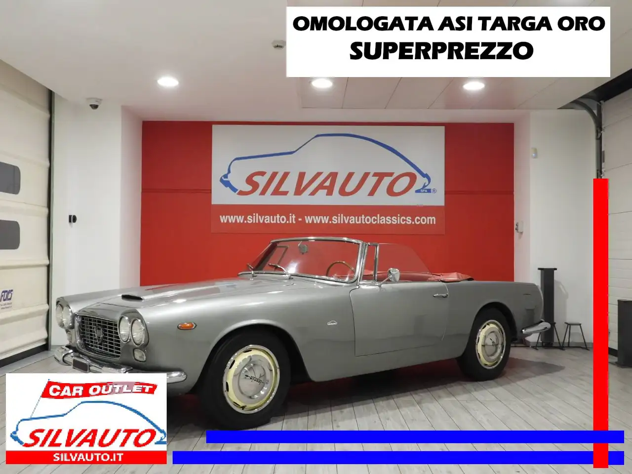 Lancia Flaminia CONVERTIBILE TOURING 2.5 TIPO 824.04 - OMOLOGATA ASI TARGA ORO – SUPERPREZZO (1961), foto 1