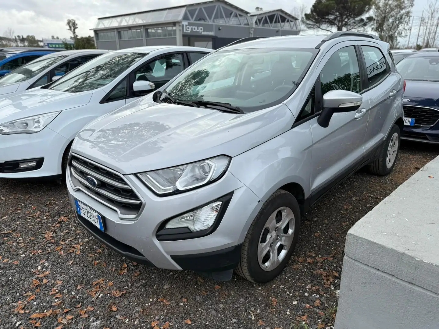 Ford EcoSport 1.5 TDCi 100 CV Start&Stop Titanium Silber - 1