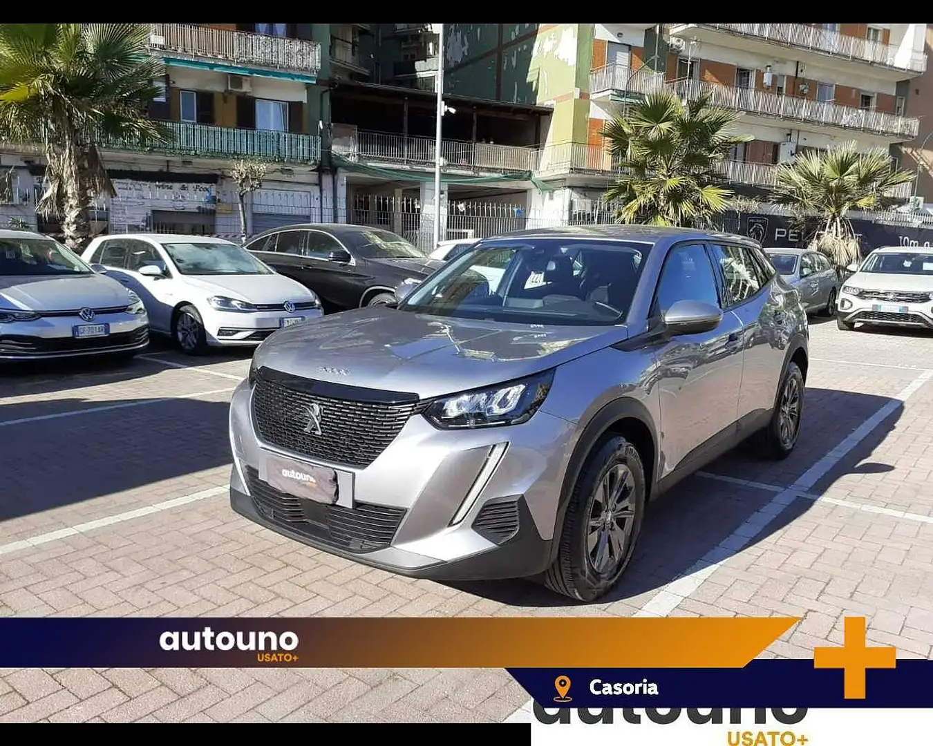 Peugeot 2008 II 2020 2008 1.2 puretech Active s&s 100cv Argento - 1