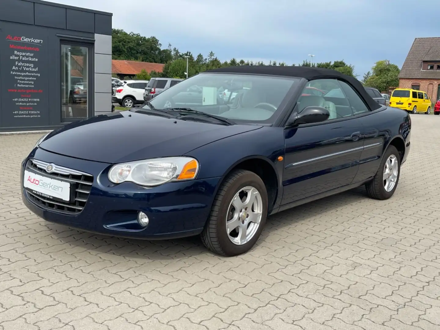 Chrysler Sebring Cabrio 2.7 Limited 1HD dt. Fahrzeug Blau - 2